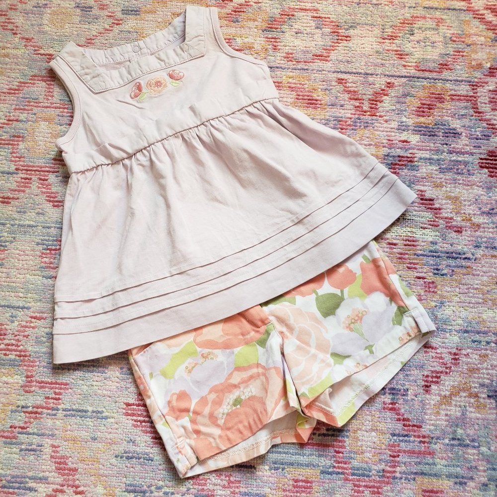 SET - Tank top and shorts - 2T